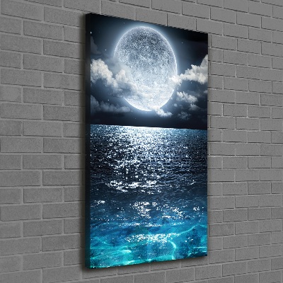 Canvas wall art full moon