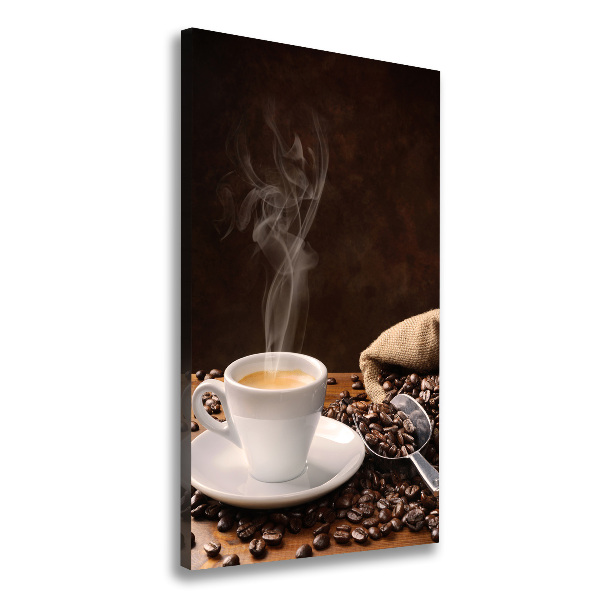 Large canvas wall art Cup of coffee