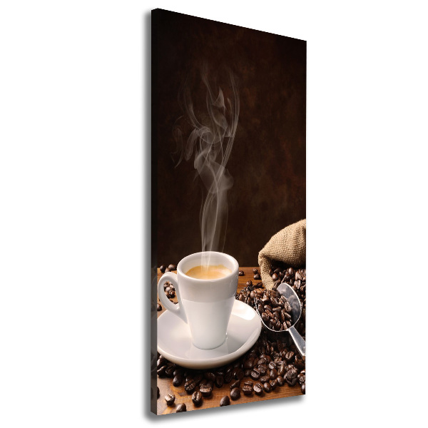 Large canvas wall art Cup of coffee