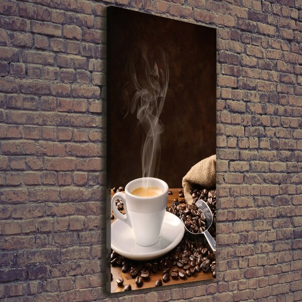 Large canvas wall art Cup of coffee