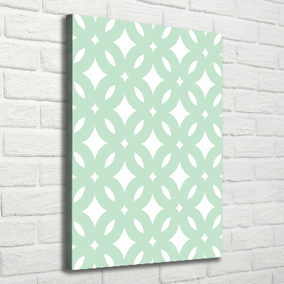 Large canvas wall art Geometric background