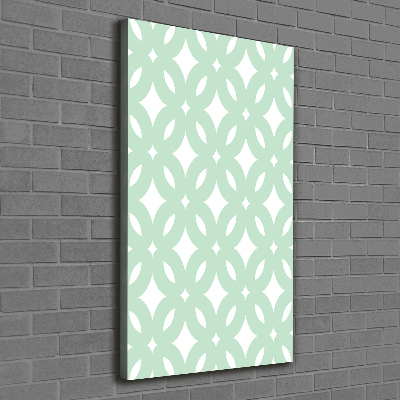 Large canvas wall art Geometric background