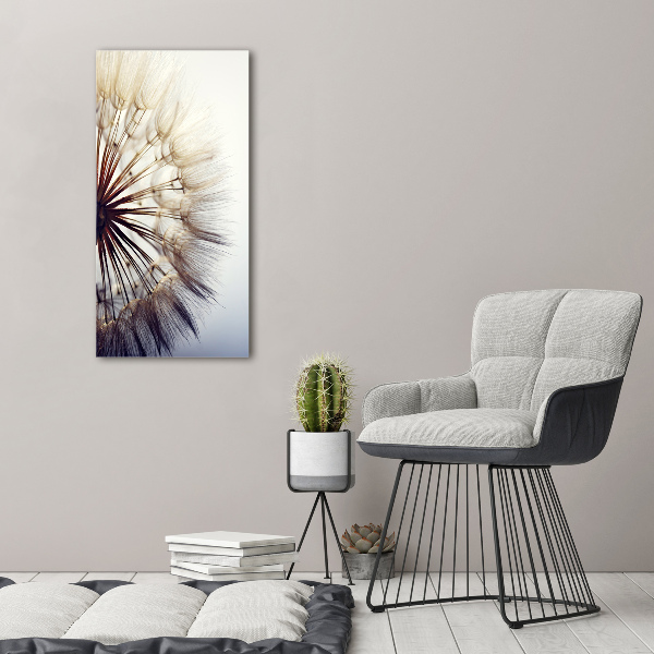 Canvas wall art Dandelion