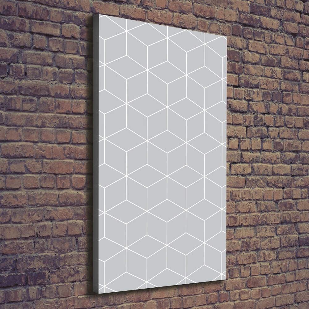 Canvas print Geometric background