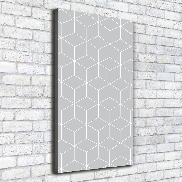 Canvas print Geometric background