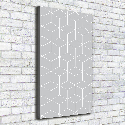 Canvas print Geometric background