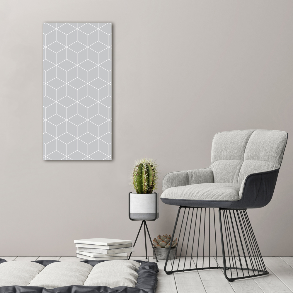 Canvas print Geometric background