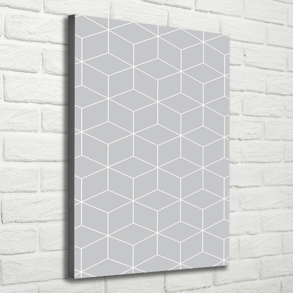 Canvas print Geometric background