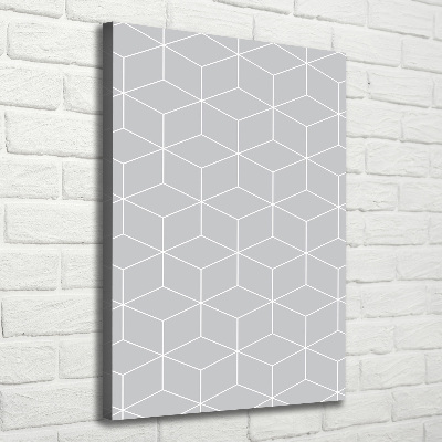 Canvas print Geometric background