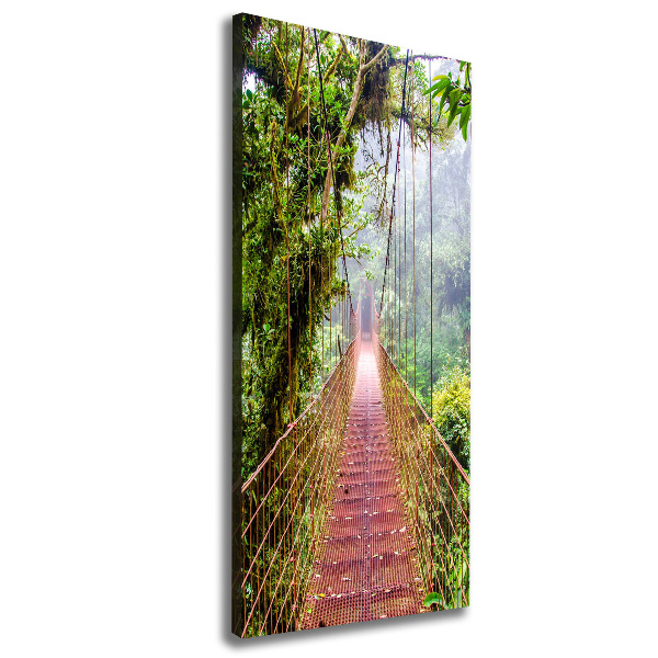 Large canvas wall art Hanging bridge