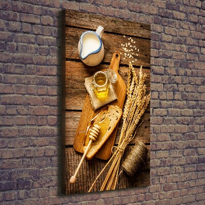 Canvas wall art Breakfast