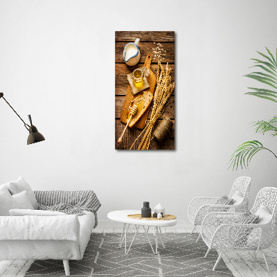 Canvas wall art Breakfast