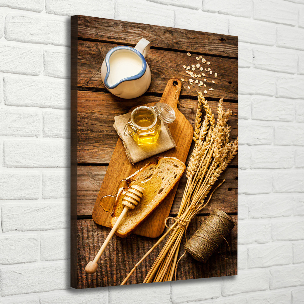 Canvas wall art Breakfast