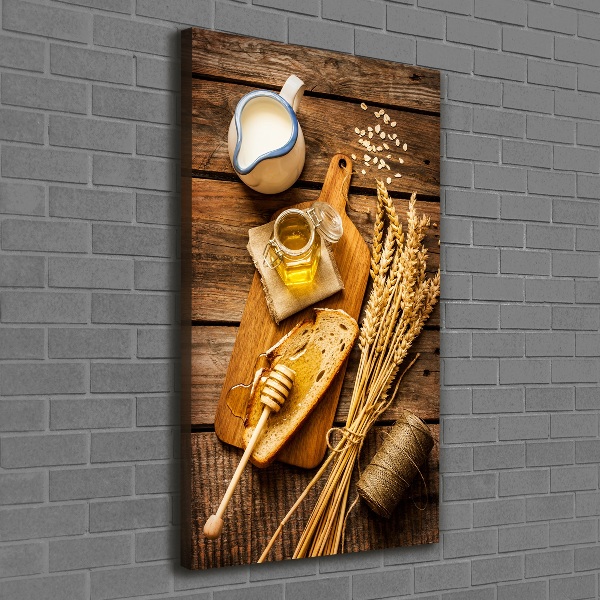 Canvas wall art Breakfast