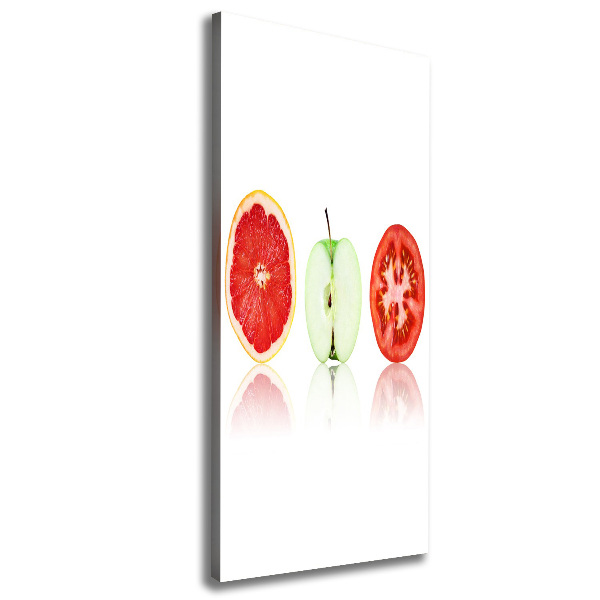 Canvas wall art Fruits and vegetables