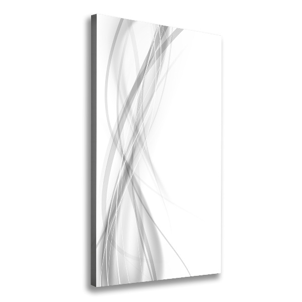 Canvas wall art Wave abstraction