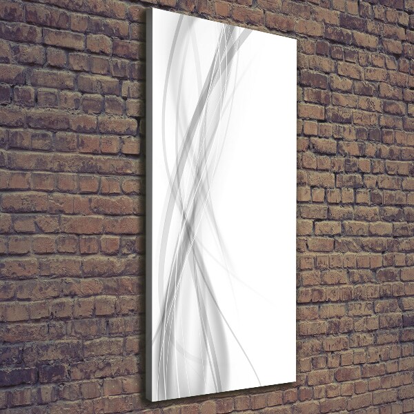 Canvas wall art Wave abstraction