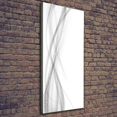 Canvas wall art Wave abstraction