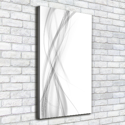 Canvas wall art Wave abstraction