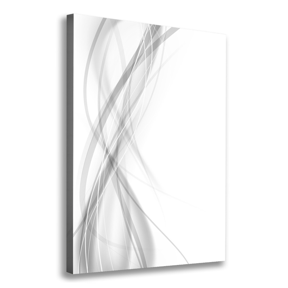 Canvas wall art Wave abstraction