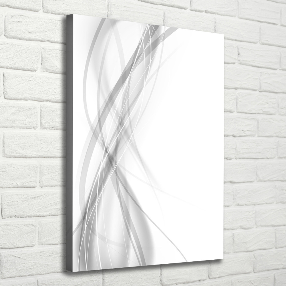 Canvas wall art Wave abstraction