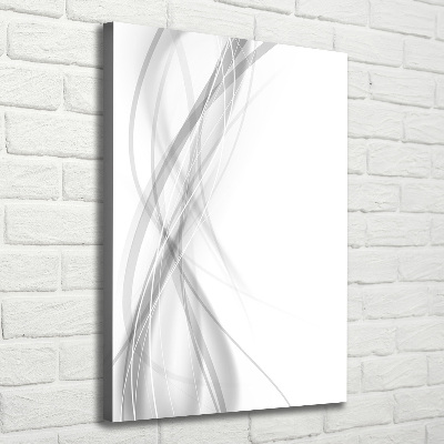 Canvas wall art Wave abstraction