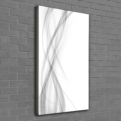 Canvas wall art Wave abstraction