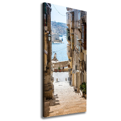 Canvas wall art Streets in Malta