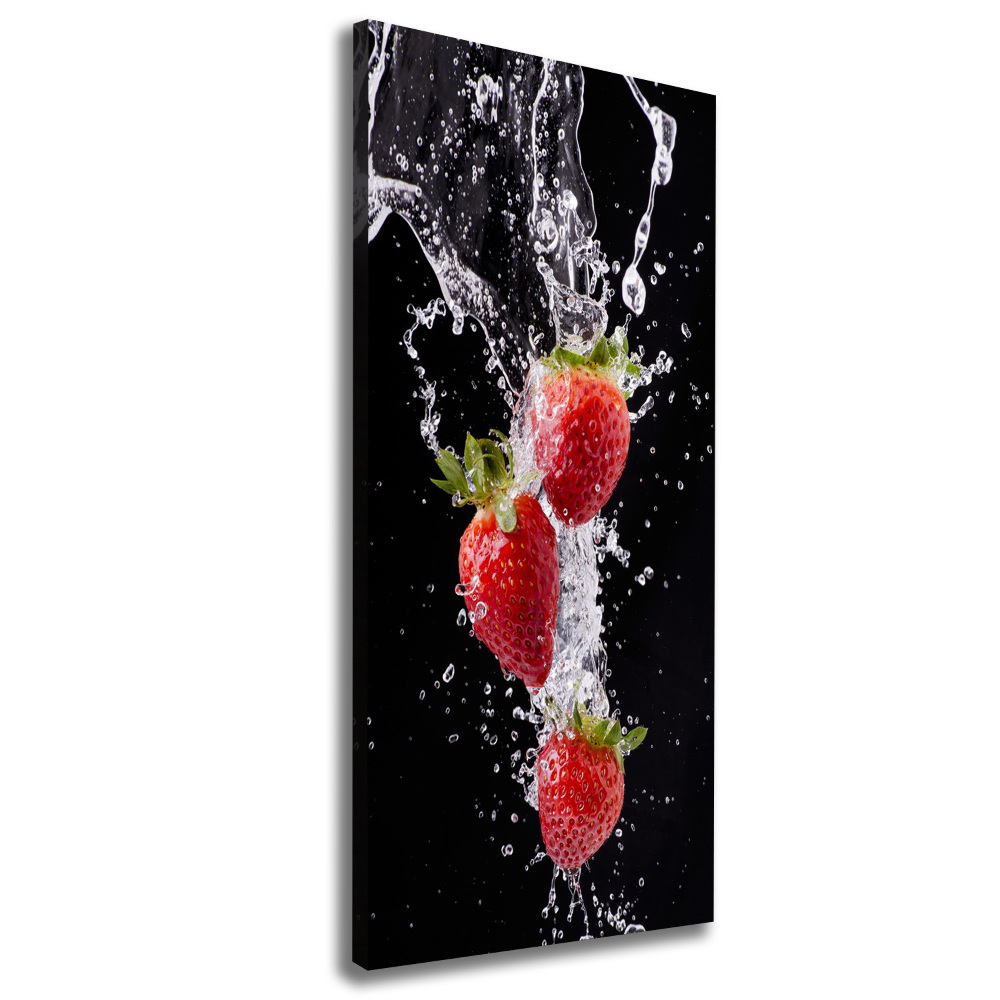 Canvas wall art Strawberries