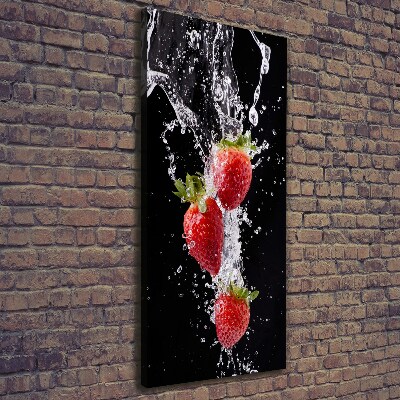 Canvas wall art Strawberries