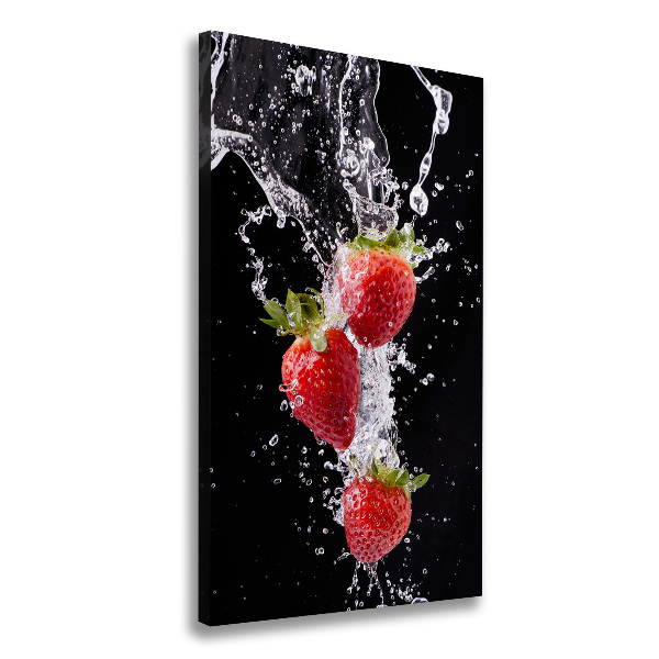 Canvas wall art Strawberries