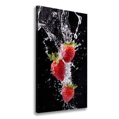 Canvas wall art Strawberries