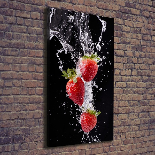 Canvas wall art Strawberries