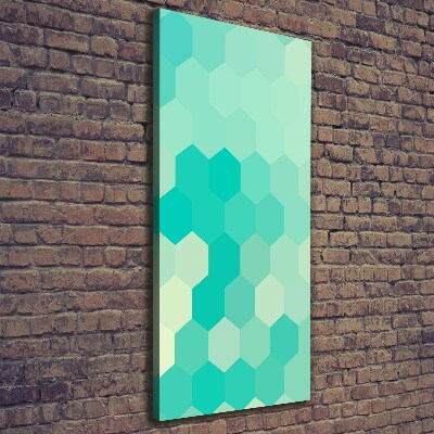 Canvas wall art Geometric background