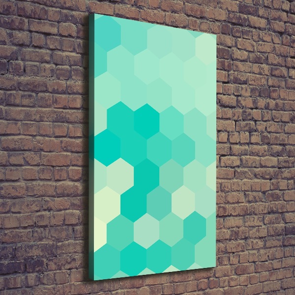 Canvas wall art Geometric background