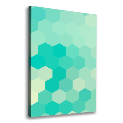 Canvas wall art Geometric background