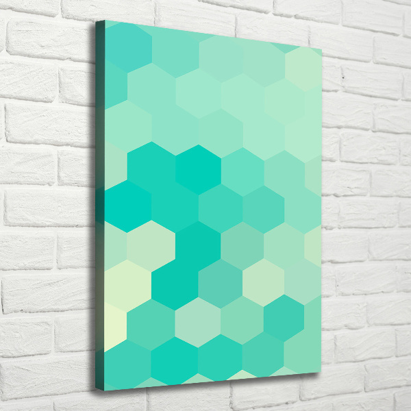 Canvas wall art Geometric background