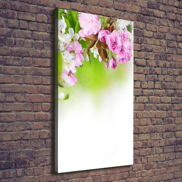 Canvas wall art Spring flowers