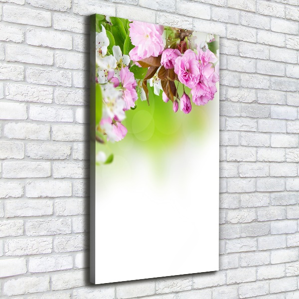 Canvas wall art Spring flowers