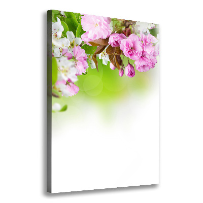 Canvas wall art Spring flowers