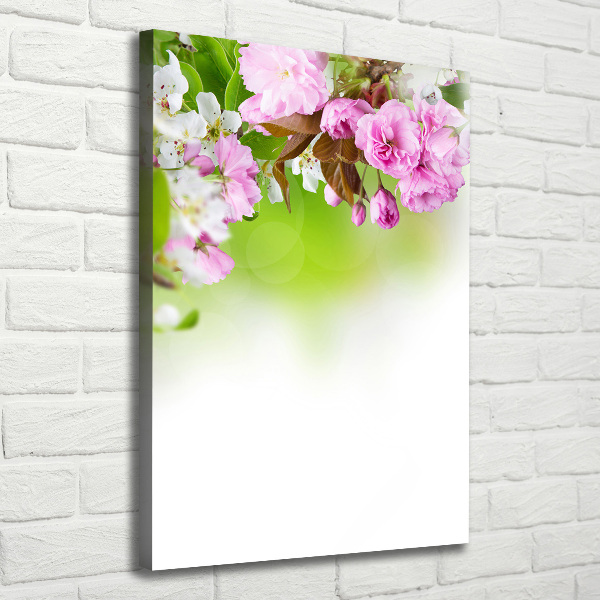 Canvas wall art Spring flowers