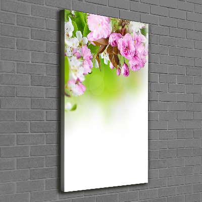 Canvas wall art Spring flowers