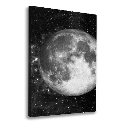 Canvas print Moon