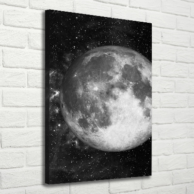 Canvas print Moon