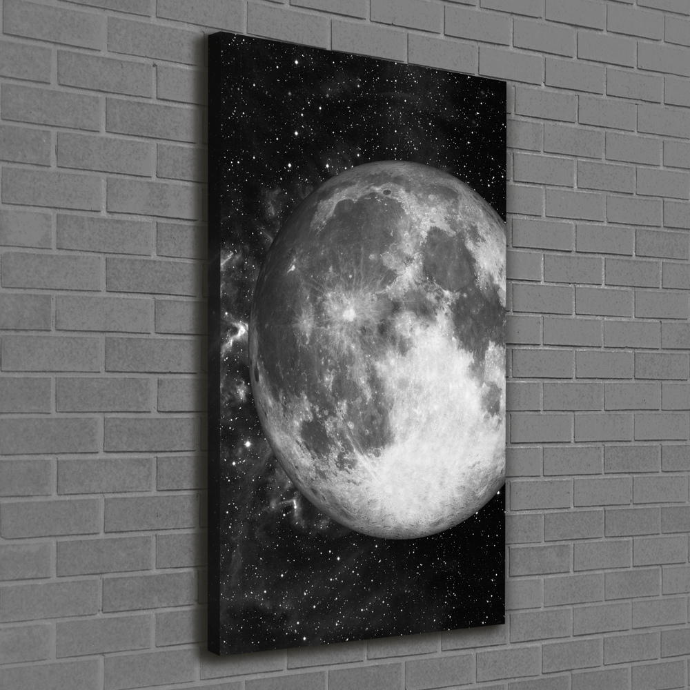 Canvas print Moon