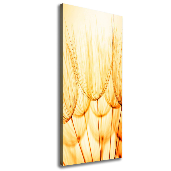 Large canvas wall art Dandelion seeds