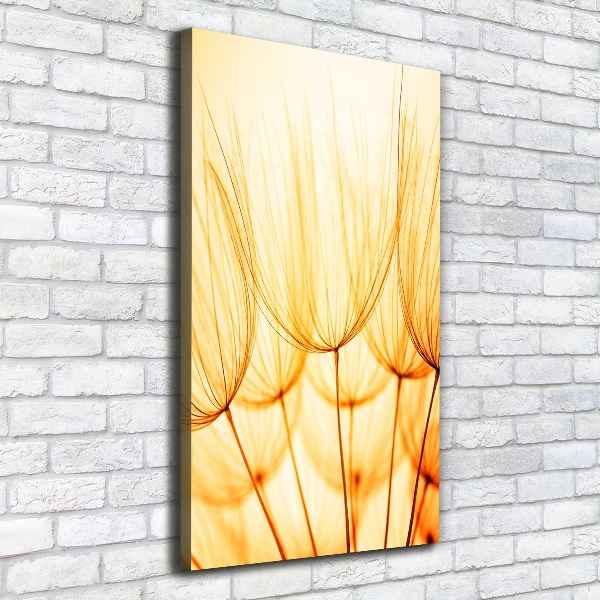 Large canvas wall art Dandelion seeds