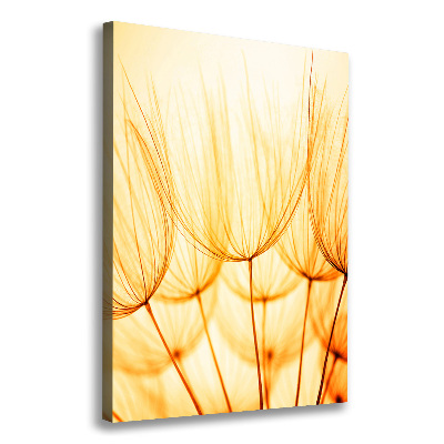 Large canvas wall art Dandelion seeds