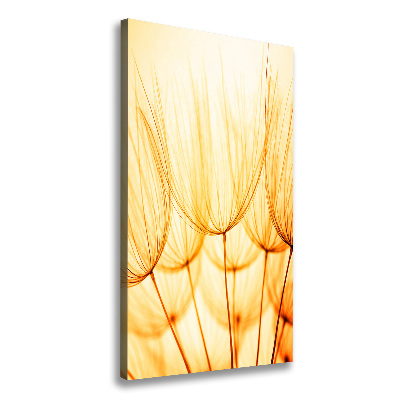 Large canvas wall art Dandelion seeds