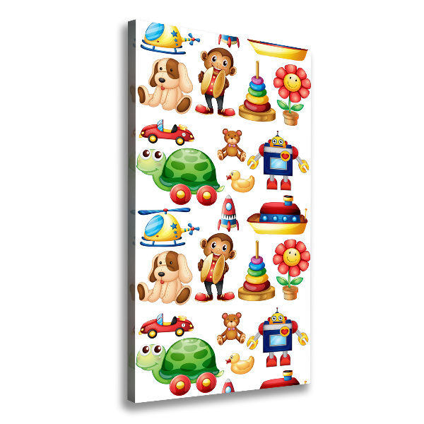 Canvas print Toys